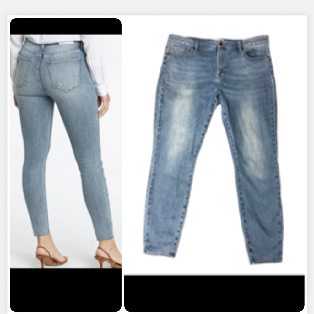 Pistola Women's Light Blue Alyne  High rise Skinny jeans